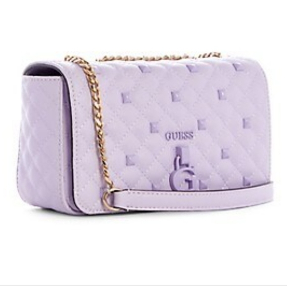 BRAND NEW PURPLE GUESS CROSSBODY - Picture 1 of 4